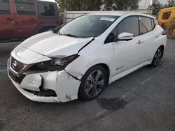 Vehiculos salvage en venta de Copart Cleveland: 2018 Nissan Leaf S