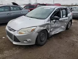 Salvage cars for sale at Elgin, IL auction: 2012 Ford Focus SE