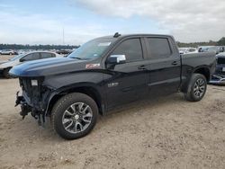 Salvage cars for sale at Houston, TX auction: 2021 Chevrolet Silverado K1500 LT