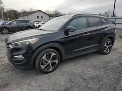 Hyundai salvage cars for sale: 2016 Hyundai Tucson Limited