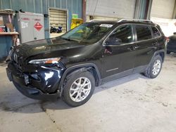 Salvage cars for sale at Eldridge, IA auction: 2015 Jeep Cherokee Latitude