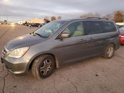 Salvage cars for sale at Moraine, OH auction: 2007 Honda Odyssey EX