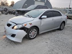 Salvage cars for sale from Copart Wichita, KS: 2009 Toyota Corolla Base