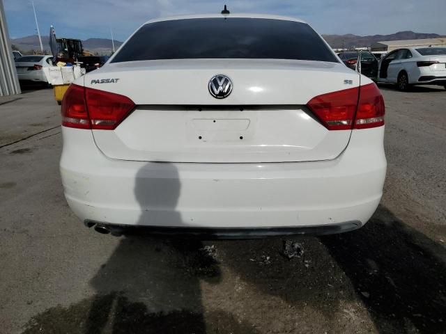 2012 Volkswagen Passat SE