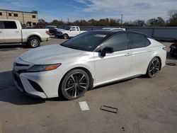 Salvage cars for sale at Wilmer, TX auction: 2020 Toyota Camry XSE