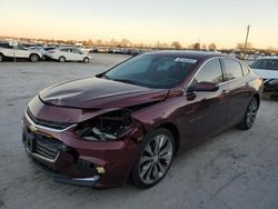 Chevrolet salvage cars for sale: 2016 Chevrolet Malibu Premier