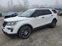 Salvage cars for sale at Augusta, GA auction: 2018 Ford Explorer Sport