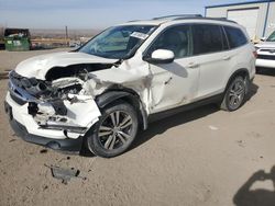 Salvage cars for sale at Albuquerque, NM auction: 2016 Honda Pilot EXL