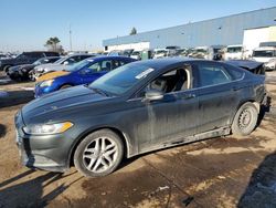 Salvage cars for sale at Woodhaven, MI auction: 2016 Ford Fusion SE