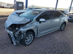 Salvage cars for sale at Phoenix, AZ auction: 2022 Toyota Corolla LE