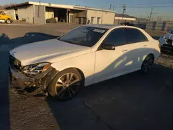 Salvage cars for sale at Sun Valley, CA auction: 2016 Mercedes-Benz E 350