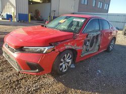 Salvage cars for sale at Kansas City, KS auction: 2022 Honda Civic LX