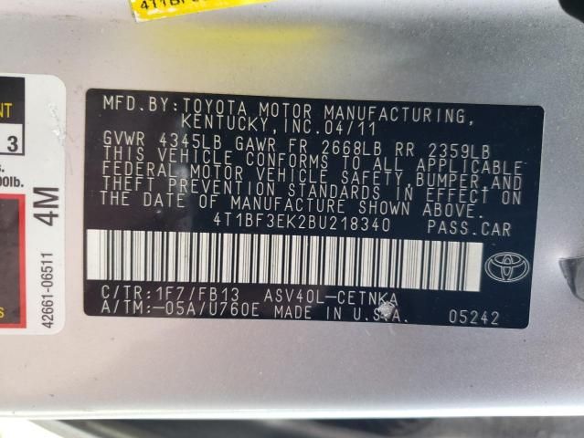 2011 Toyota Camry Base