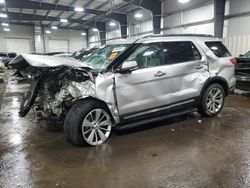 Salvage cars for sale from Copart Ham Lake, MN: 2019 Ford Explorer Limited