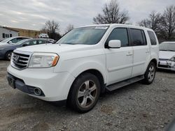 Salvage cars for sale at Laurel, MD auction: 2015 Honda Pilot EXL