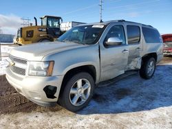 Salvage cars for sale at Bismarck, ND auction: 2014 Chevrolet Suburban K1500 LTZ