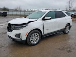 Chevrolet salvage cars for sale: 2022 Chevrolet Equinox LT