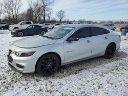 Chevrolet salvage cars for sale: 2018 Chevrolet Malibu LT