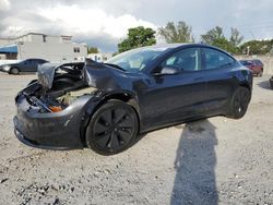 Salvage Cars with No Bids Yet For Sale at auction: 2024 Tesla Model 3