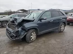 Salvage cars for sale at Lebanon, TN auction: 2013 KIA Sorento LX