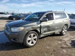 2010 Toyota Highlander Limited en venta en Indianapolis, IN