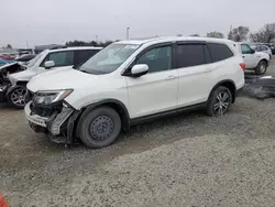 Salvage cars for sale at Sacramento, CA auction: 2018 Honda Pilot EXL