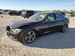 Salvage cars for sale at Houston, TX auction: 2017 BMW 330 I