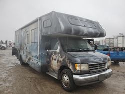 Salvage trucks for sale at Des Moines, IA auction: 1997 Mave 1997 Ford Econoline E450 Super Duty Cutaway Van RV