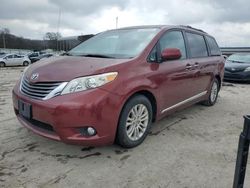 Salvage cars for sale at Lebanon, TN auction: 2013 Toyota Sienna XLE