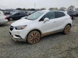 Salvage cars for sale at Sacramento, CA auction: 2017 Buick Encore Preferred II