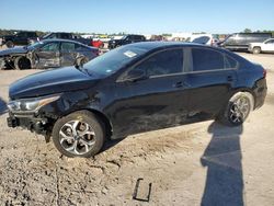 Salvage cars for sale at Houston, TX auction: 2019 KIA Forte FE