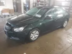 Salvage cars for sale at Pekin, IL auction: 2014 Chevrolet Cruze LS