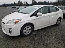 Vehiculos salvage en venta de Copart Graham, WA: 2011 Toyota Prius