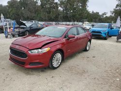 Ford Fusion s Hybrid Vehiculos salvage en venta: 2015 Ford Fusion S Hybrid