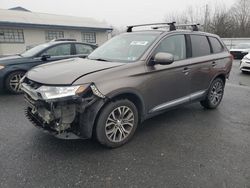 Mitsubishi Vehiculos salvage en venta: 2017 Mitsubishi Outlander SE