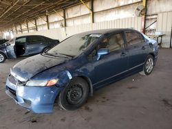 Salvage cars for sale from Copart Cleveland: 2010 Honda Civic LX