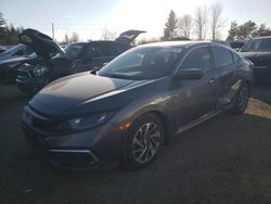 Salvage cars for sale from Copart Bowmanville, ON: 2019 Honda Civic EX