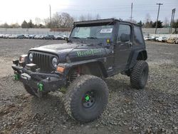 Salvage cars for sale from Copart Portland, OR: 2005 Jeep Wrangler X