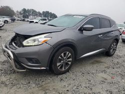 Salvage cars for sale from Copart Loganville, GA: 2017 Nissan Murano S