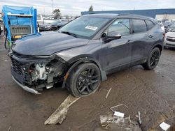 Salvage cars for sale at Woodhaven, MI auction: 2021 Chevrolet Blazer 2LT