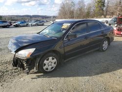 Honda Accord salvage cars for sale: 2007 Honda Accord LX