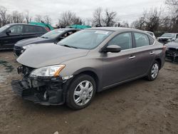 Nissan Sentra s Vehiculos salvage en venta: 2015 Nissan Sentra S