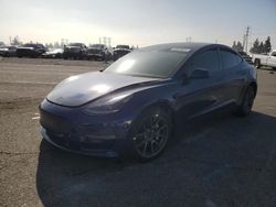 Tesla salvage cars for sale: 2022 Tesla Model 3