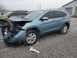 Salvage cars for sale at Barberton, OH auction: 2014 Honda CR-V EX