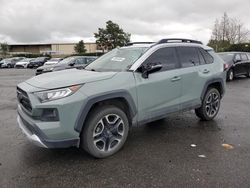 Salvage cars for sale at San Martin, CA auction: 2019 Toyota Rav4 Adventure