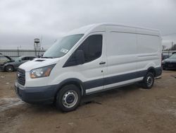 Salvage trucks for sale at Chicago Heights, IL auction: 2019 Ford Transit T-250