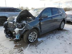 Salvage cars for sale at Woodhaven, MI auction: 2020 Chevrolet Equinox LT