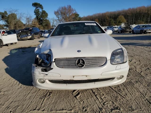 2001 Mercedes-Benz SLK 230 Kompressor