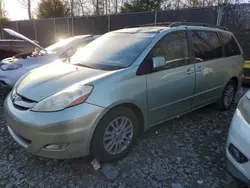 Salvage cars for sale at Waldorf, MD auction: 2009 Toyota Sienna XLE