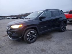 Salvage cars for sale at Assonet, MA auction: 2023 Jeep Compass Limited